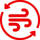 Air source heat pumps icon